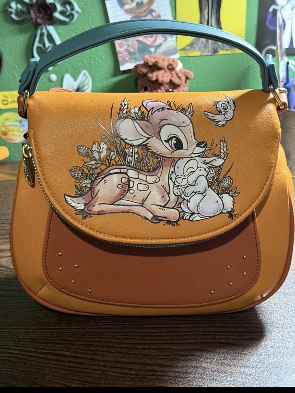 NWT Loungefly Disney Bambi and Thumper Saddle Bag RARE